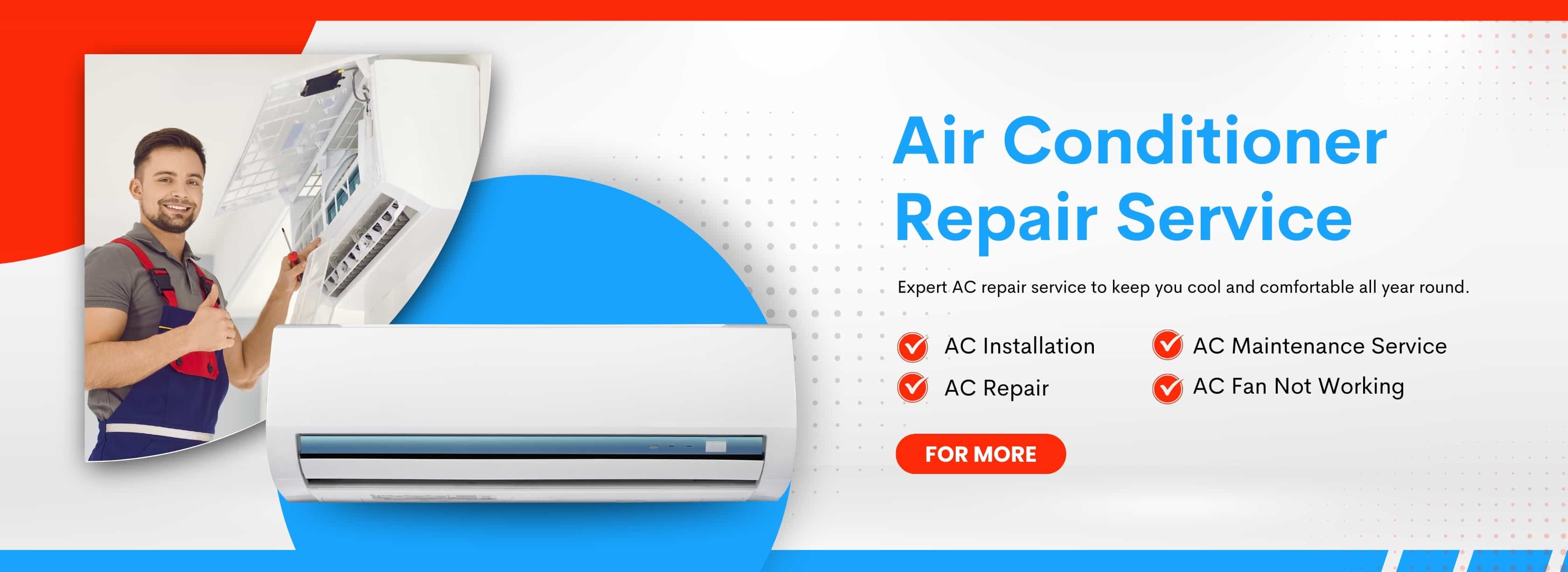air conditioner banner